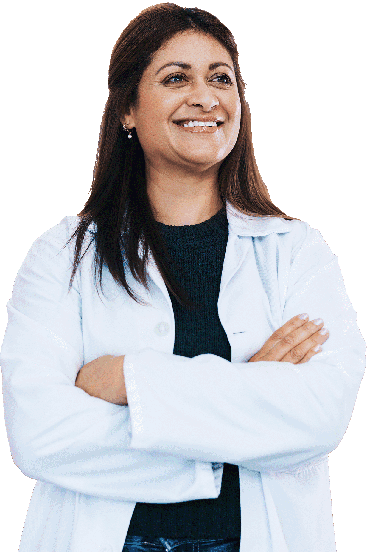 Doctor smiling